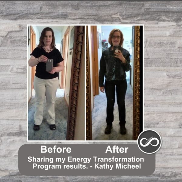 Kathy Micheel-Before and After weight loss and gained energy